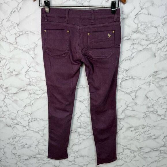 Women’s Jeans sz 28 Made in Heaven by Theory Jeans sz 28 Skinny Purple # F830 - Picture 6 of 10